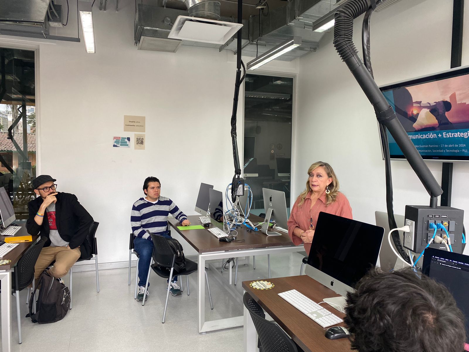 Haydée Guzmán participó como conferencista invitada de la Maestría en Comunicación, Tecnología y Sociedad. #Eventos FCyL
